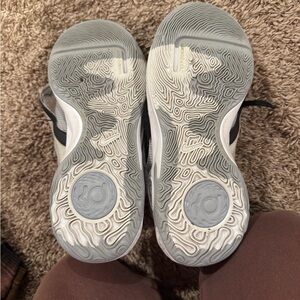 Nike KD Athletic Sneakers - Black and White